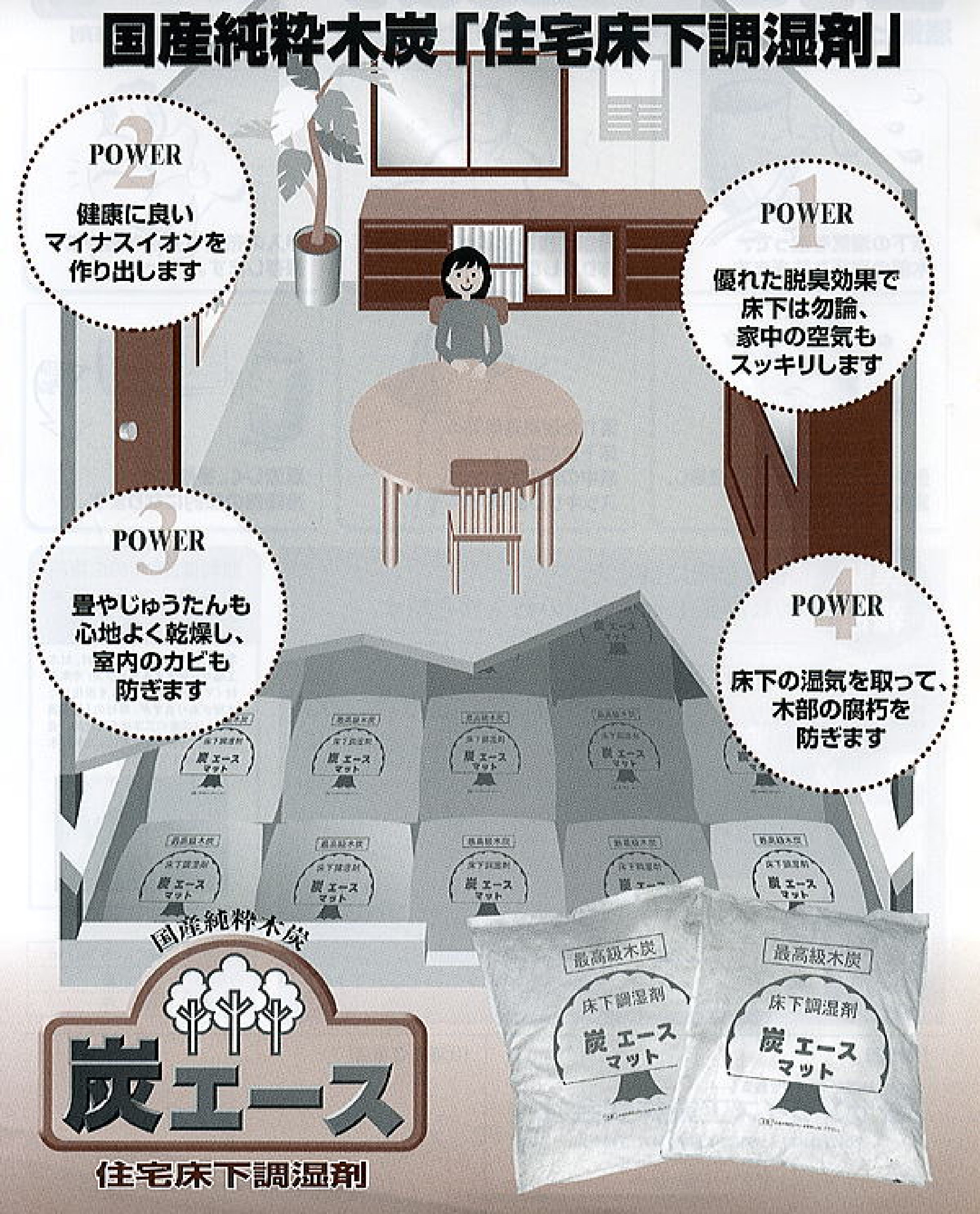 床下調湿対策